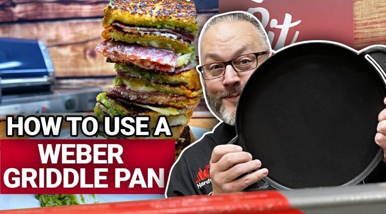ウェーバーのグリドルパンの使い方