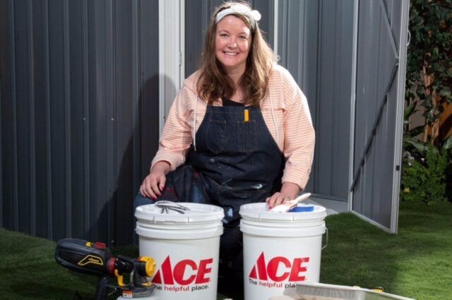 日本でも人気のバケツ　ACE プラスティック製バケツ ホワイト