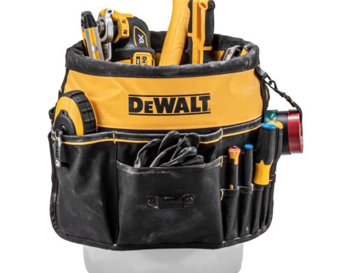 プラスチックのバケツに被せて　DEWALT バケツ用オーガナイザー