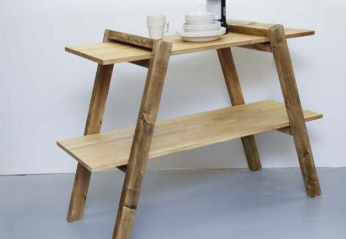 キャンピングシェルフの作り方