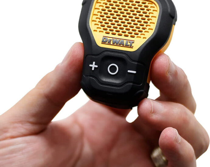 DeWalt Jobsite Pro ワイヤレスBluetoothミニスピーカー
