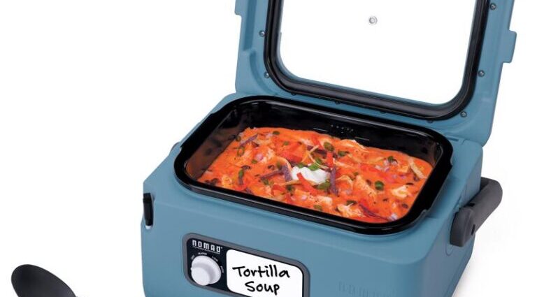 外出先で温かい料理を　Presto Nomad スロークッカー