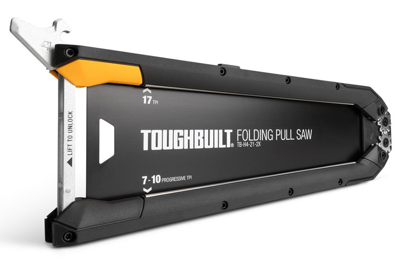 斬新なデザインの両刃のこぎり　ToughBuilt 折り畳み式プルソー