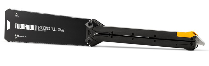 斬新なデザインの両刃のこぎり　ToughBuilt 折り畳み式プルソー