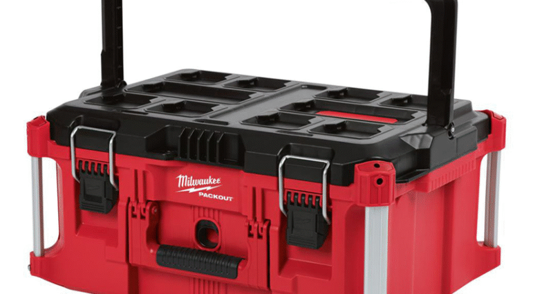 モジュール式 Milwaukee PACKOUT 耐衝撃性ツールボックス ラージ