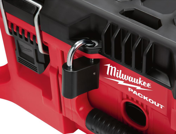 モジュール式 Milwaukee PACKOUT 耐衝撃性ツールボックス ラージ