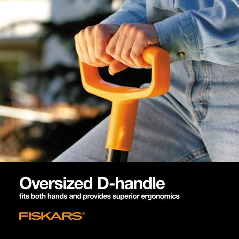 フィンランドのFiskars 村生まれ Fiskars D型ハンドルシャベル
