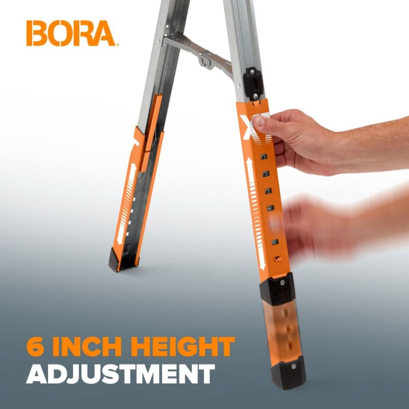 各足を異なる高さに調節 Bora Speedhorse 調節式ソーホース