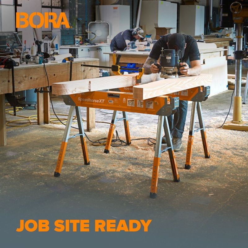 各足を異なる高さに調節 Bora Speedhorse 調節式ソーホース