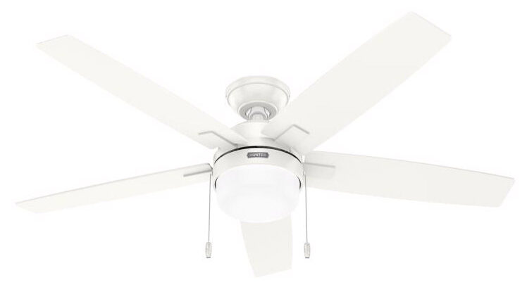 Hunter Fan Anisten LED シーリングファン ホワイト 52インチ (52487)