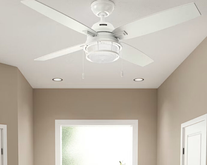 Hunter Fan Ocala 屋外用シーリングファン 52インチ ホワイト