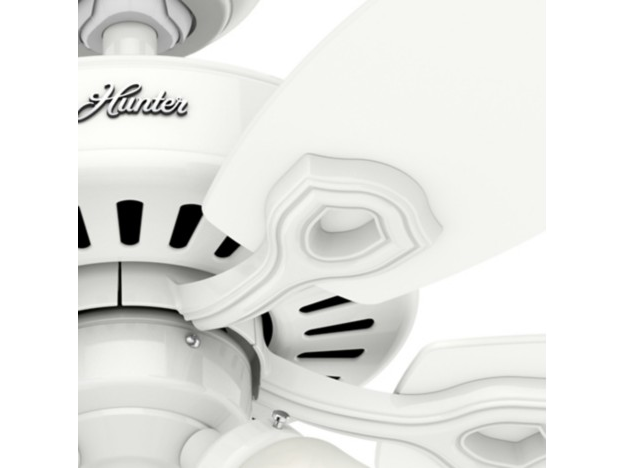 Hunter Fan Builder Plus シーリングファン 52インチ ホワイト
