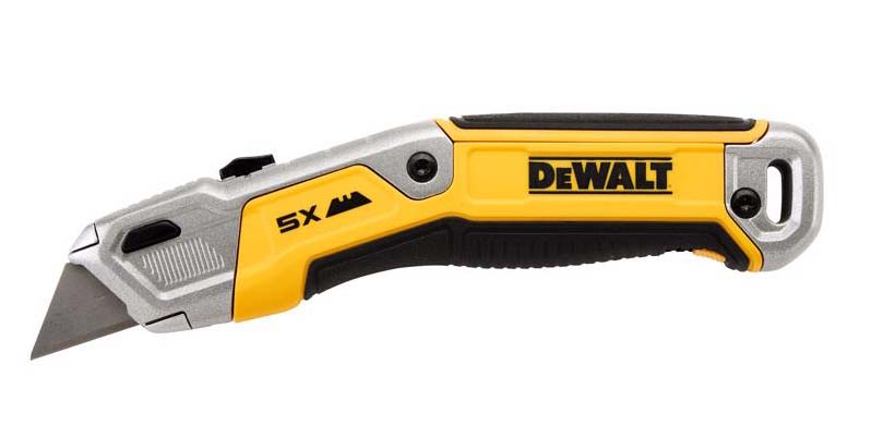 固定ロック式ブレード機能 DeWalt 伸縮式万能カッター