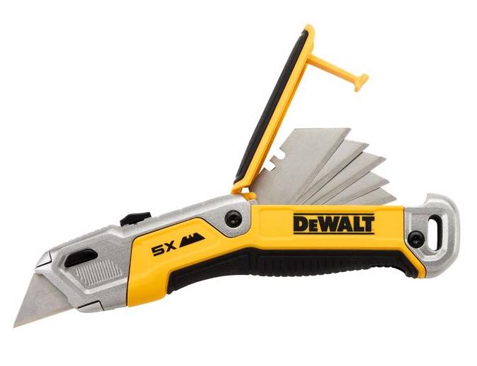 固定ロック式ブレード機能 DeWalt 伸縮式万能カッター