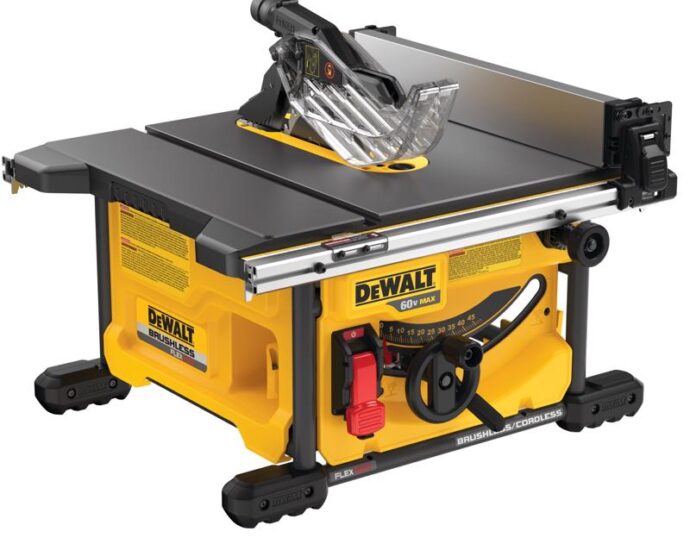 工房に設置したい　DeWalt 60V MAX FlexVolt テーブルソー