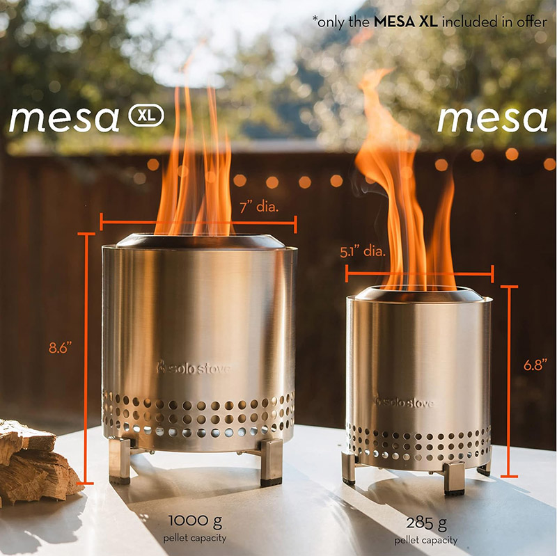 ポータブルタイプのSolo Stove Mesa XL ファイヤーピット