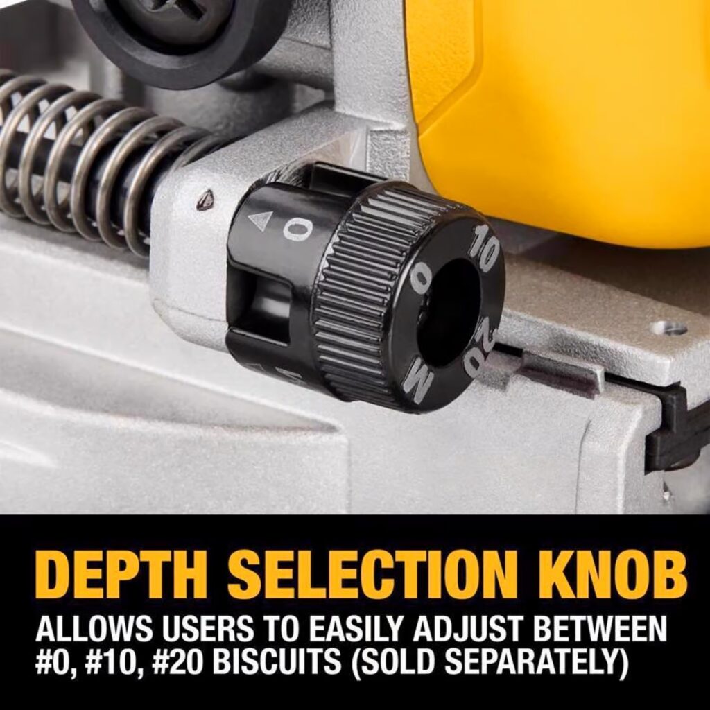 板継ぎに DeWalt 20V MAX XR コードレス ビスケットジョイナー