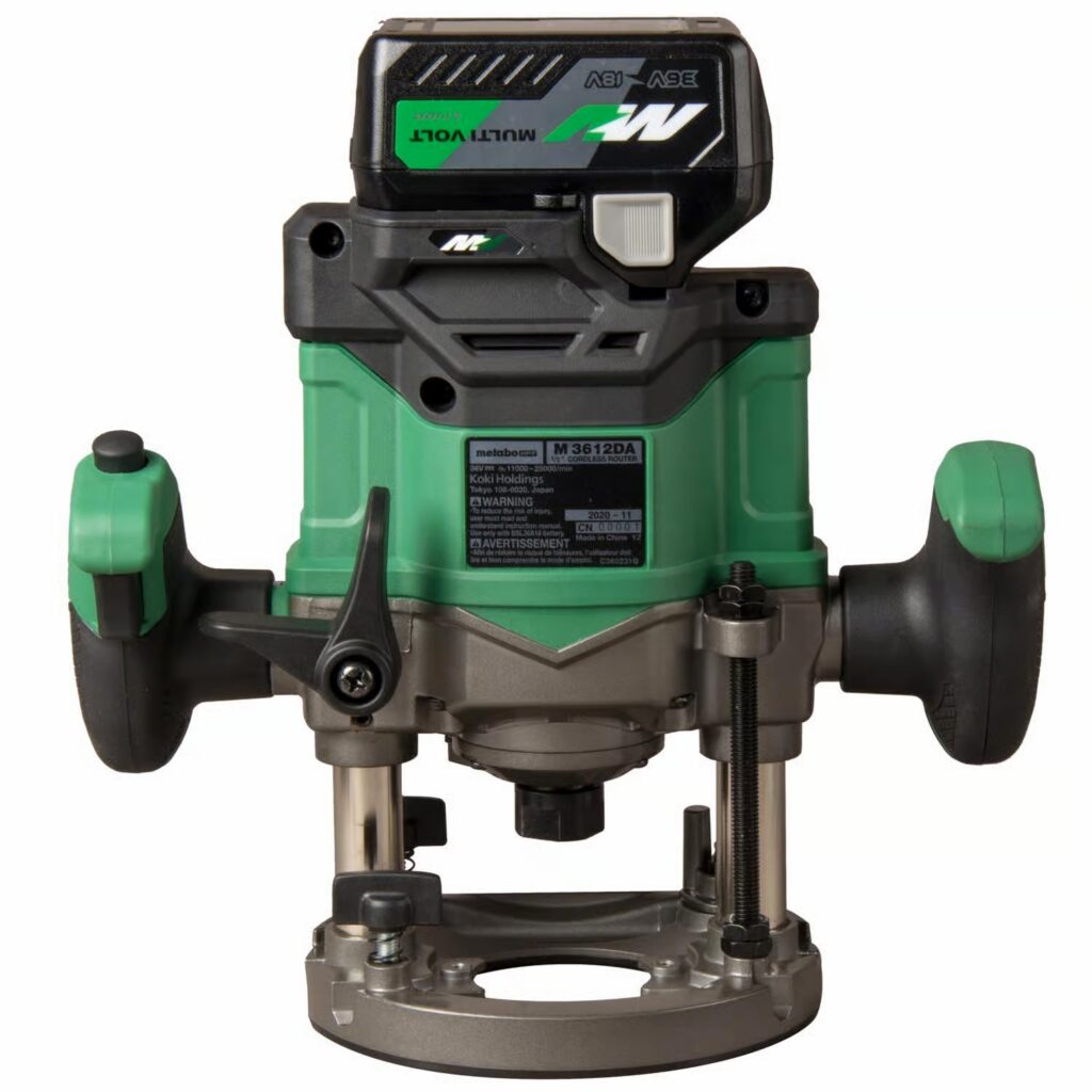 Metabo HPT コードレスプランジルーター36V(M3612DAM)