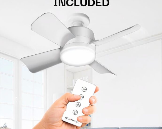 電球交換タイプ　Bell & Howell ソケットファンライト(8563)