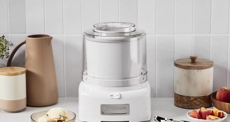 完全自動式 Cuisinart フローズンデザートメーカー