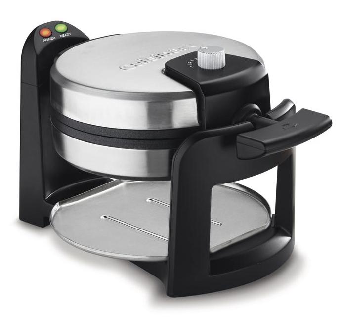 ふわふわベルギーワッフル Cuisinart 回転式ワッフルメーカー