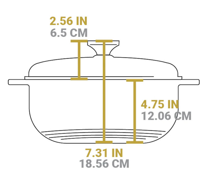 ホーロー製エナメル仕上 Lodge 鋳鉄製ダッチオーブン ブルー