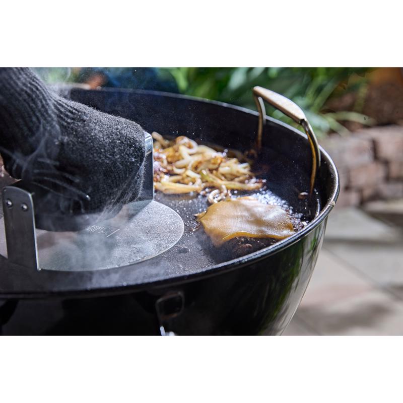 薄くカリっとしたハンバーガー Weber バーガープレス (3400846)