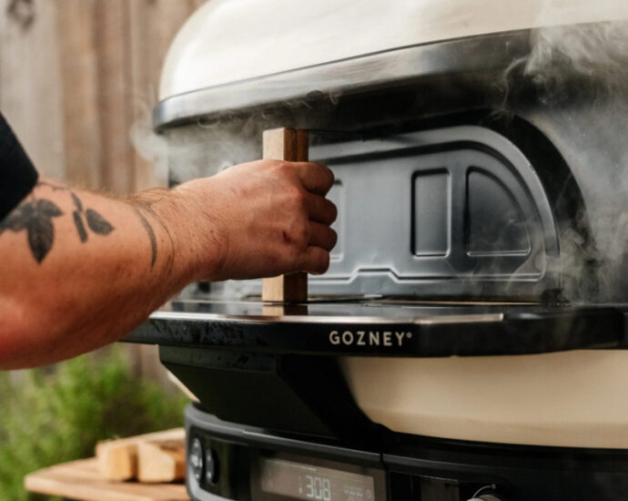 オーブン内の温度煙調整 Gozney Door Dome用ロープドア