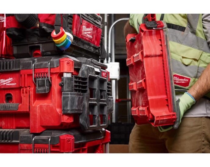 Milwaukee ツールボックスアタッチメント 壁掛けプレート(48-22-8608)