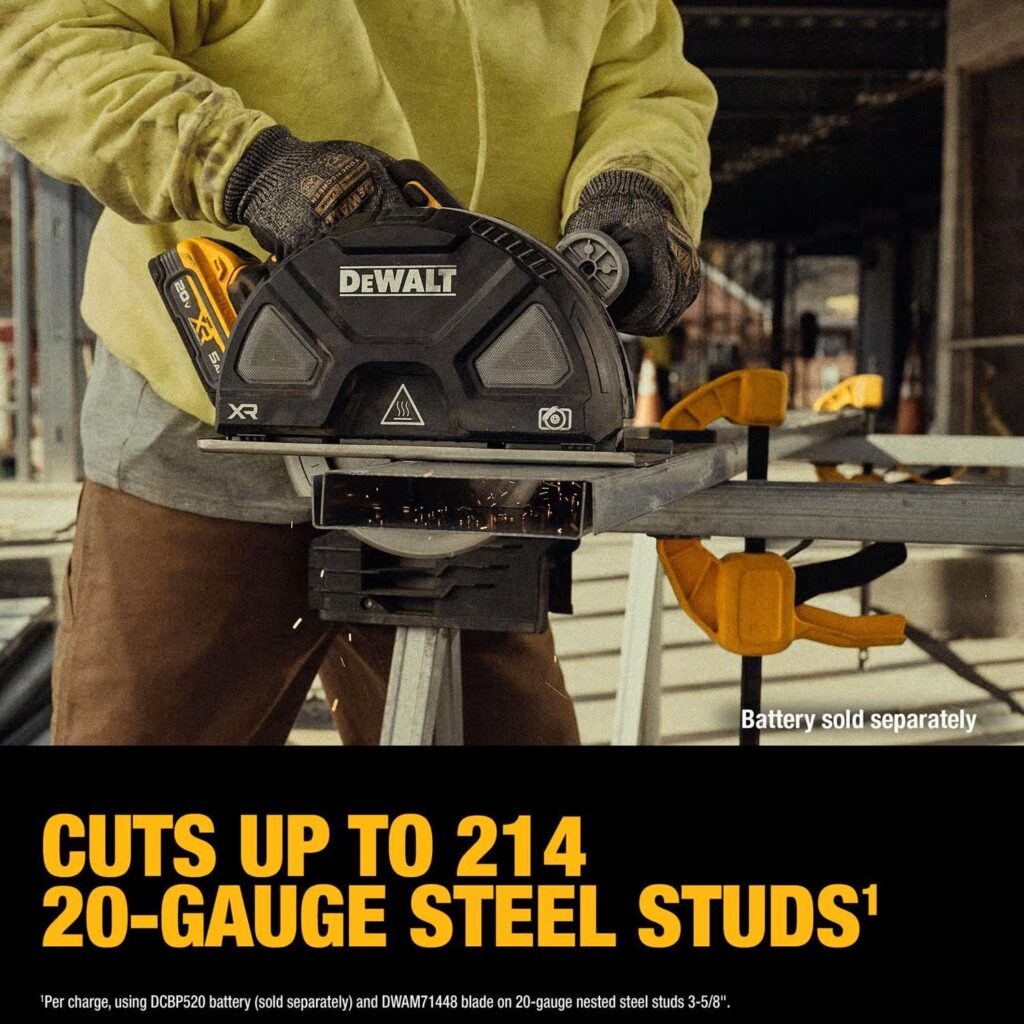 DeWalt コードレス 金属切断ソー(DCS383B)本体のみ