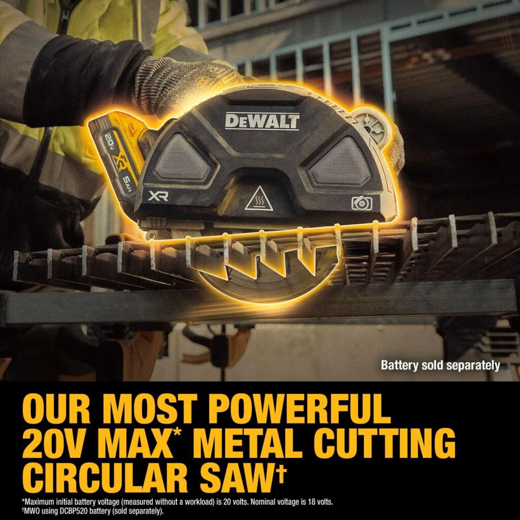 DeWalt コードレス 金属切断ソー(DCS383B)本体のみ