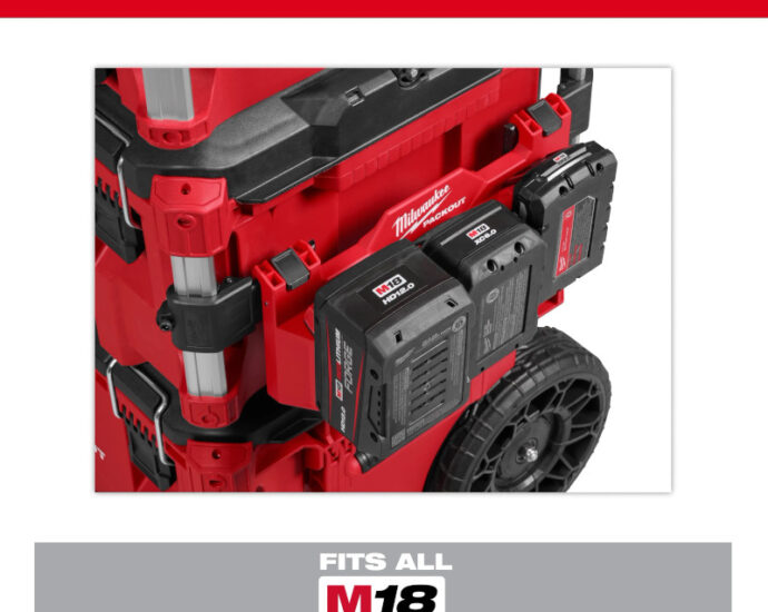 Milwaukee パックアウト M18バッテリーラック(48-22-8603)