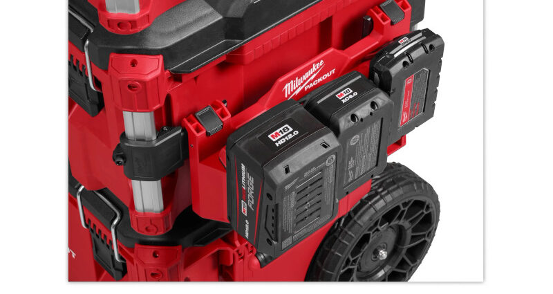 Milwaukee パックアウト M18バッテリーラック(48-22-8603)