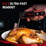 ThermoPro 折り畳み探査針式温度計 (TP622W)