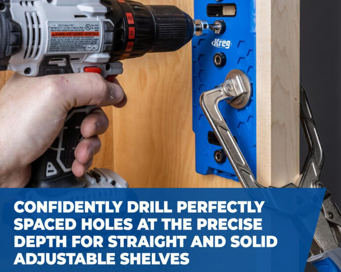 Kreg シェルフピンジグ 棚受け穴加工用(KMA3225)