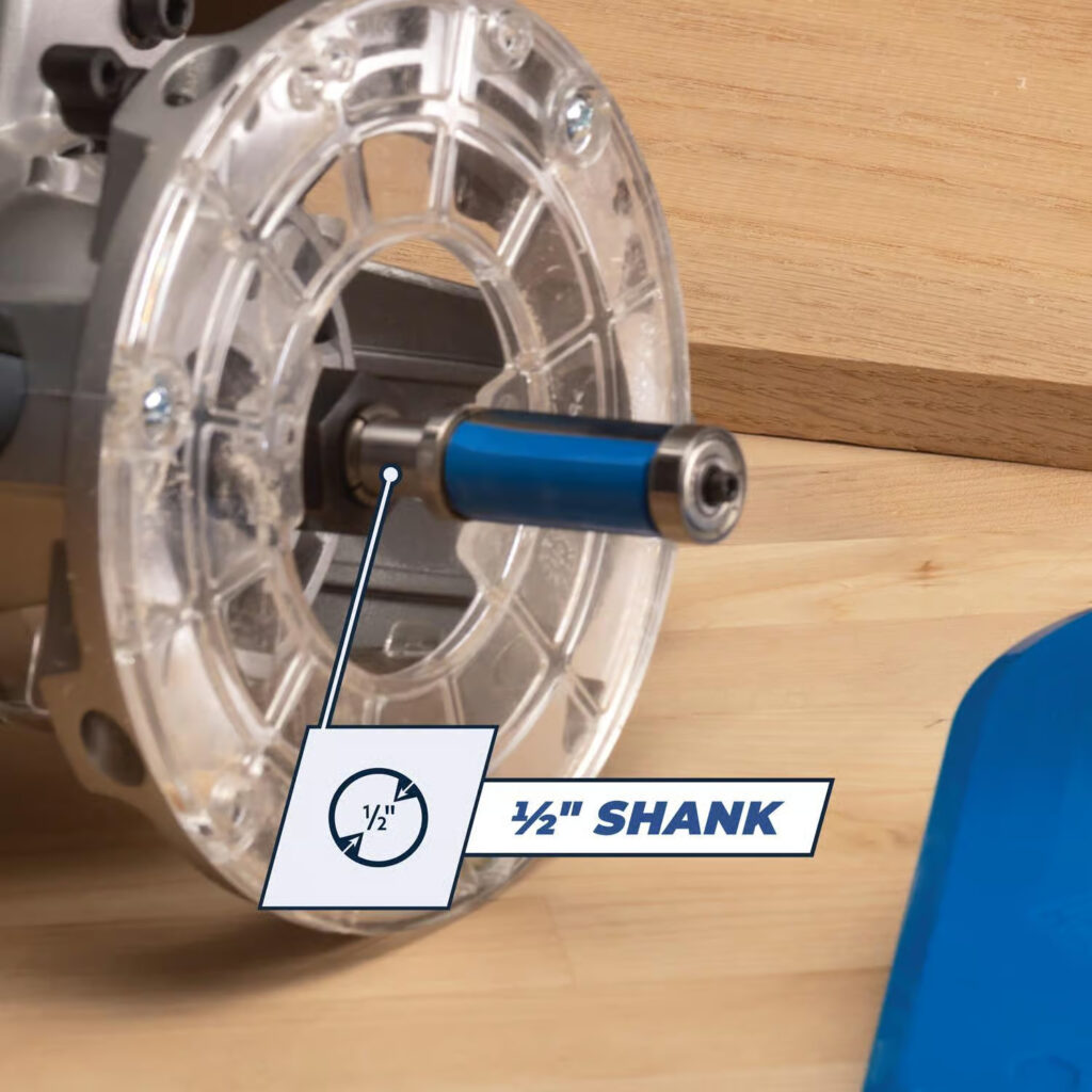 Kreg フラッシュトリム ルータービット 1/2(PRS500)