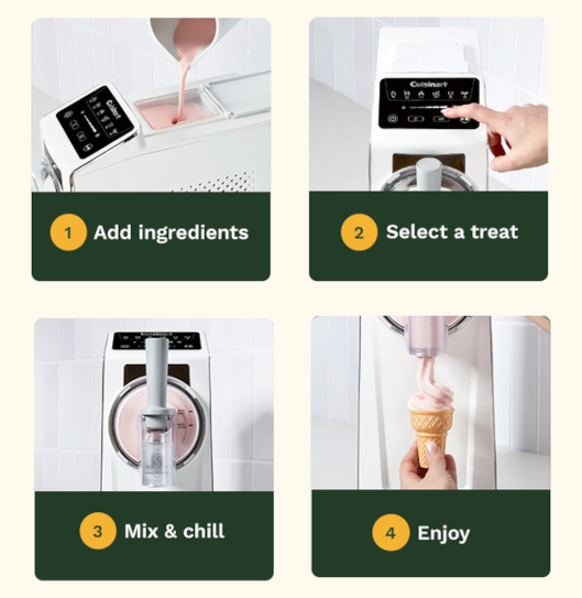 Cuisinart フローズンデザートメーカー (ICE-200)