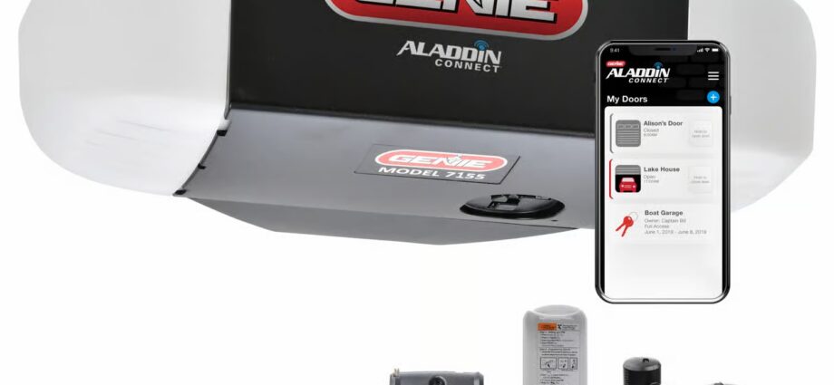 Genie StealthDrive ベルト駆動 Wi-Fi対応 ガレージドアオープナー