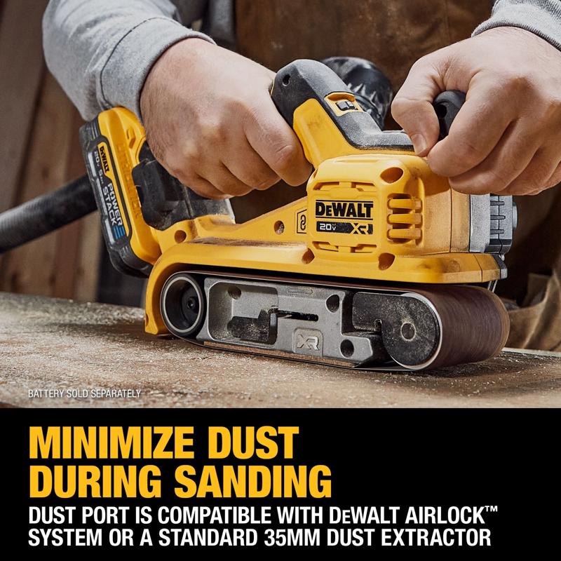 DeWalt XR 20V MAX ベルトサンダー 本体のみ (DCW220B)