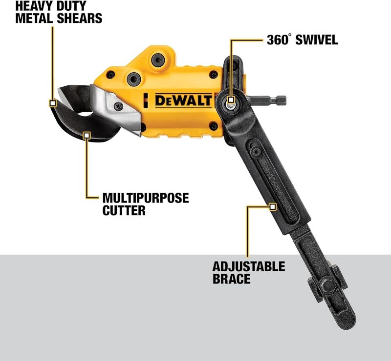 DeWalt パワーシャーアタッチメント (DWASHRIR)