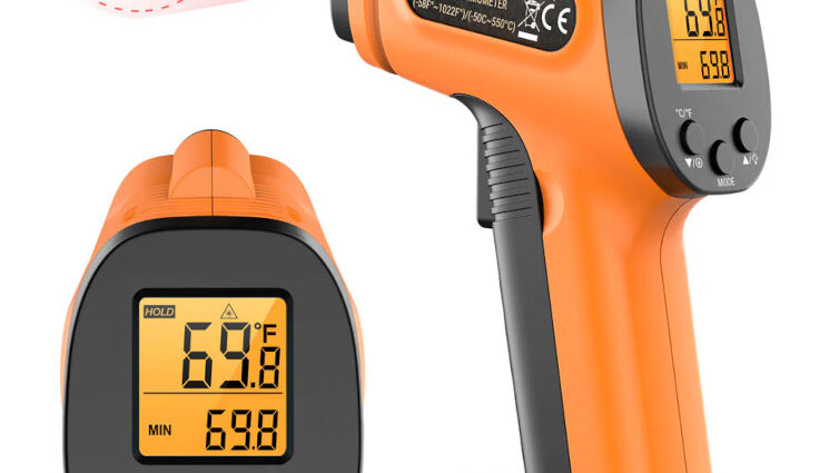 ThermoPro デジタル式赤外線温度計 (TP30W)