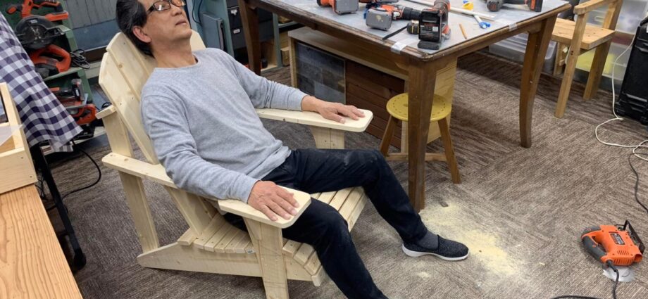 アディロンダックチェアを作る