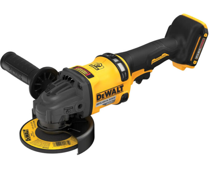 DEWALT 60V MAX ブレーキ付アングルグラインダー 本体のみ (DCG418B)