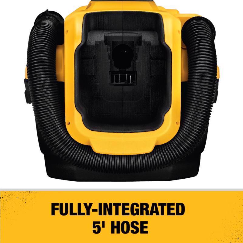 DeWalt 20V MAX コードレス式ウェット&ドライバキューム 本体のみ(DCV580H)