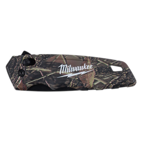 Milwaukee Fastback バネアシスト式ポケットナイフ カモフラージュ柄 (48-22-1535)
