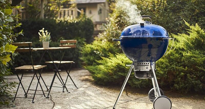 Weber Master-Touch チャコールグリル オーシャンブルー (14516001)