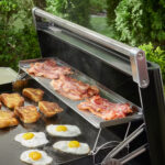 Weber 30インチ Slateグリドル用スティール製保温ラック