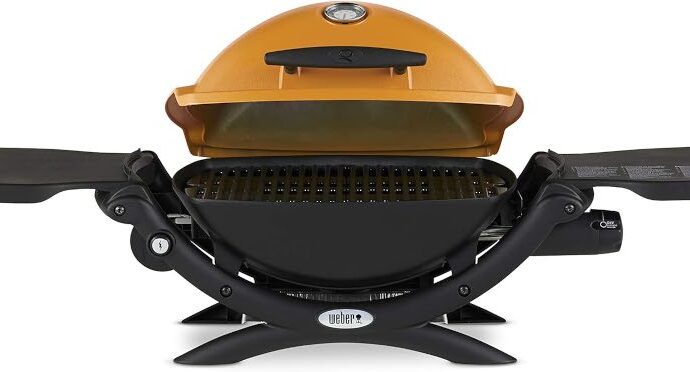 Weber Q1200 液体プロパングリル オレンジ (51190001)