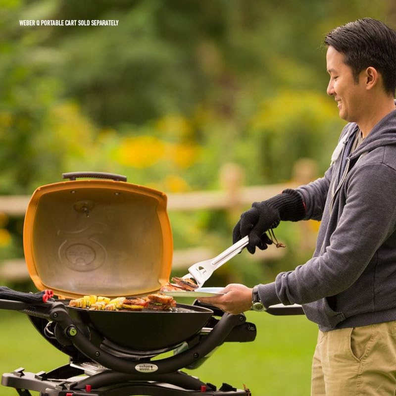 Weber Q1200 液体プロパングリル オレンジ (51190001)