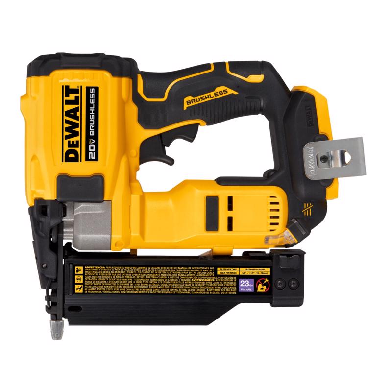 DeWalt 20V MAX コンパクトピンネイラー 本体のみ (DCN623B)